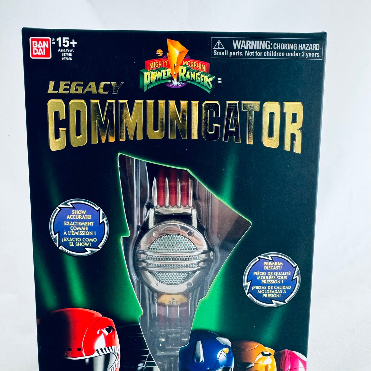 Bandai Mighty hotsell Morphin MMPR Power Rangers Legacy Communicator