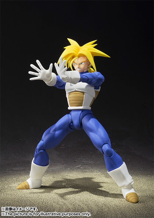 Tamashii Nations - Super Saiyan Trunks Infinte Latent Super Power Dragon  Ball Z, SH Figuarts Action Figure