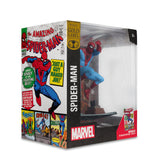 Mcfarlane Toys Marvel Spider-Man 1:10th Scale with Scene - The Amazing Spider-Man #38 GOLD LABEL