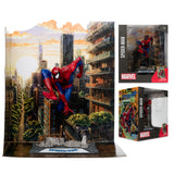 Mcfarlane Toys Marvel Spider-Man 1:10th Scale with Scene - Spider-Man #6