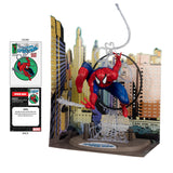 Mcfarlane Toys Marvel Spider-Man 1:6th Scale with Scene & Comic - The Amazing Spider-Man #301