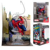 Mcfarlane Toys Marvel Spider-Man 1:6th Scale with Scene & Comic - The Amazing Spider-Man #301