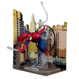 Mcfarlane Toys Marvel Spider-Man 1:6th Scale with Scene & Comic - The Amazing Spider-Man #301