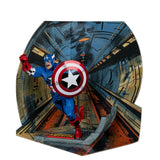 Mcfarlane Toys Marvel Captain America 1:10th Scale with Scene - Captain America #100 - PRE-ORDER