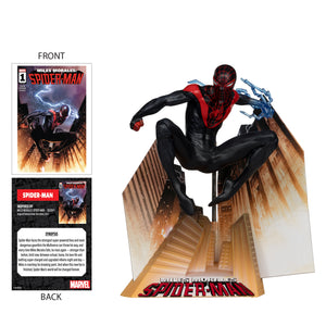 Mcfarlane Toys Marvel Spider-Man 1:10th Scale with Scene - Miles Morales: Spider-Man #1 - PRE-ORDER