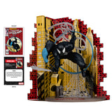 Mcfarlane Toys Marvel Spider-Man (Symbiote Suit) 1:6th Scale with Scene & Comic - The Amazing Spider-Man #300 - PRE-ORDER