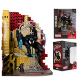 Mcfarlane Toys Marvel Spider-Man (Symbiote Suit) 1:6th Scale with Scene & Comic - The Amazing Spider-Man #300 - PRE-ORDER