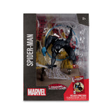 Mcfarlane Toys Marvel Spider-Man (Symbiote Suit) 1:6th Scale with Scene & Comic - The Amazing Spider-Man #300 - PRE-ORDER