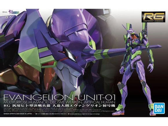 Bandai Rebuild of Evangelion RG EVA Unit-01 Model Kit