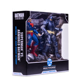 Mcfarlane Toys DC Multiverse - Superman vs Armored Batman 2 Pack