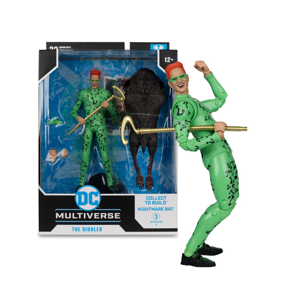 Mcfarlane Toys DC Multiverse - Riddler (Batman Forever) (Nightmare Bat Build-A-Figure)