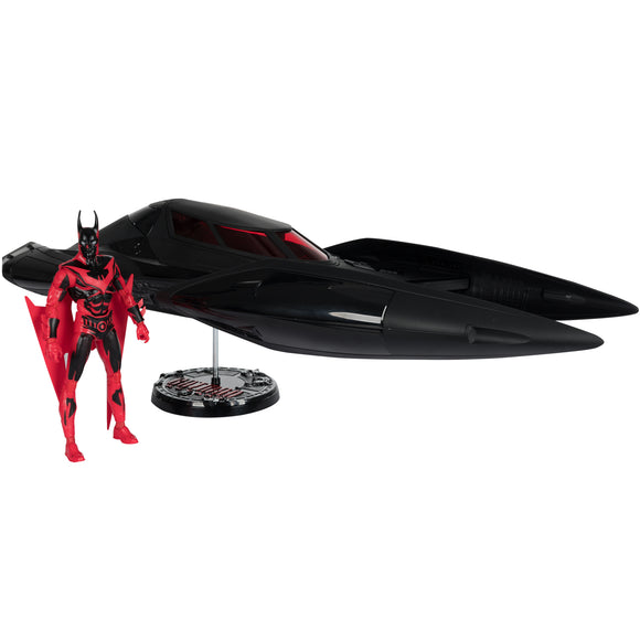 Mcfarlane Toys DC Multiverse - Batman & Batmobile (Batman Beyond) GOLD LABEL with Lights & Sounds - PRE-ORDER