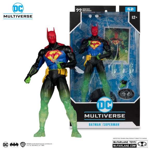 Mcfarlane Toys DC Multiverse - Batman/Superman Fusion (Batman/Superman: World's Finest) PLATINUM EDITION