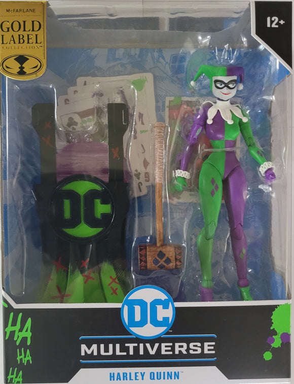 Mcfarlane Toys DC Multiverse - Harley Quinn (DC Classic) (Jokerized) GOLD LABEL