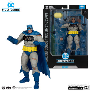 Mcfarlane Toys DC Multiverse - Batman Batttle Damaged Blue (The Dark Knight Returns) Collectors Edition #21