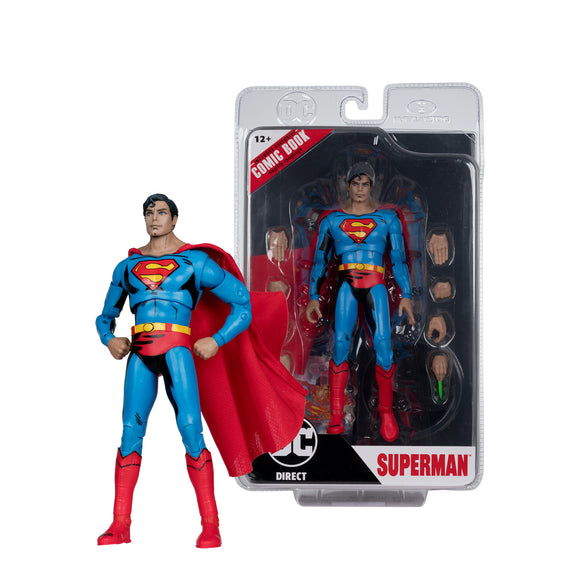 Mcfarlane Toys DC Direct Page Punchers Superman (Superman '78) 7 inch Figure with Comic