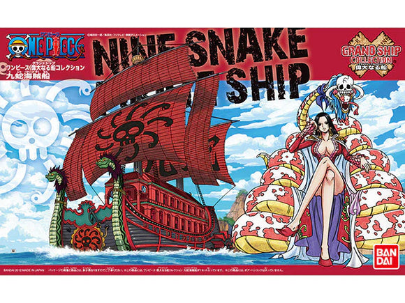 Bandai One Piece Grand Ship Collection Kuja Pirates Ship Model Kit