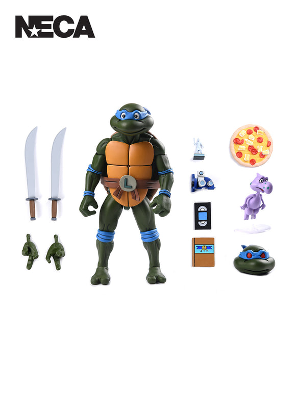 NECA TMNT Ultimates Leonardo (VHS) 7