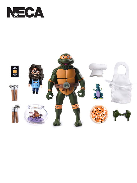 NECA TMNT Ultimates Michelangelo (VHS) 7