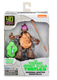 Playmates TMNT 40th Anniversary Original Sketch Turtle Figure 4-Pack