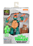 Playmates TMNT 40th Anniversary Original Sketch Turtle Figure 4-Pack