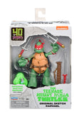 Playmates TMNT 40th Anniversary Original Sketch Turtle Figure 4-Pack