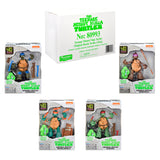 Playmates TMNT 40th Anniversary Original Sketch Turtle Figure 4-Pack Bundle with Comic Book