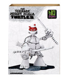 Playmates TMNT 40th Anniversary Black & White Original Sketch Edition Turtle Figure 4-Pack (SDCC 2024)