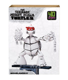 Playmates TMNT 40th Anniversary Black & White Original Sketch Edition Turtle Figure 4-Pack (SDCC 2024)