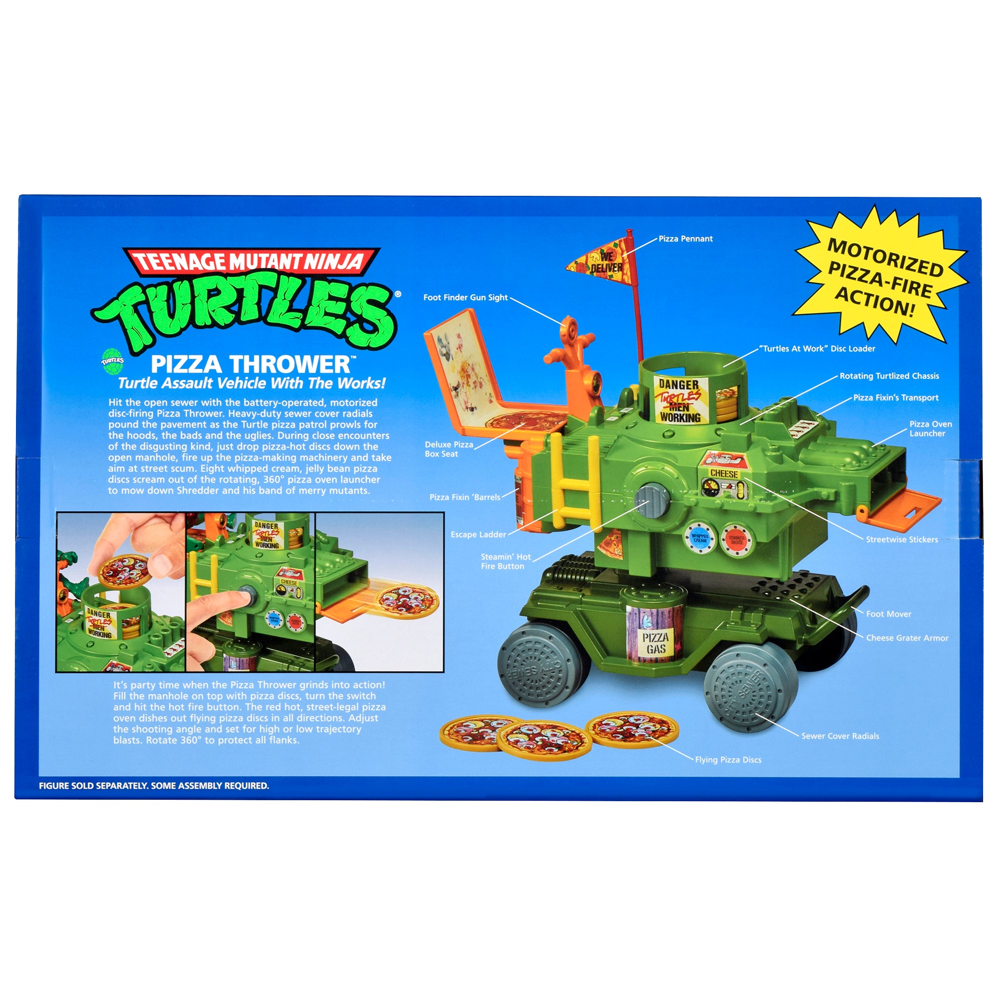 Teenage mutant ninja turtles pizza thrower online