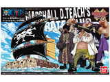 Bandai One Piece Grand Ship Collection Marshall D. Teach's Ship Model Kit