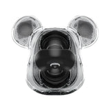 Medicom Rinaro Bearbrick Audio 400% Portable Bluetooth Speaker Clear