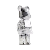 Medicom Rinaro Bearbrick Audio 400% Portable Bluetooth Speaker Clear