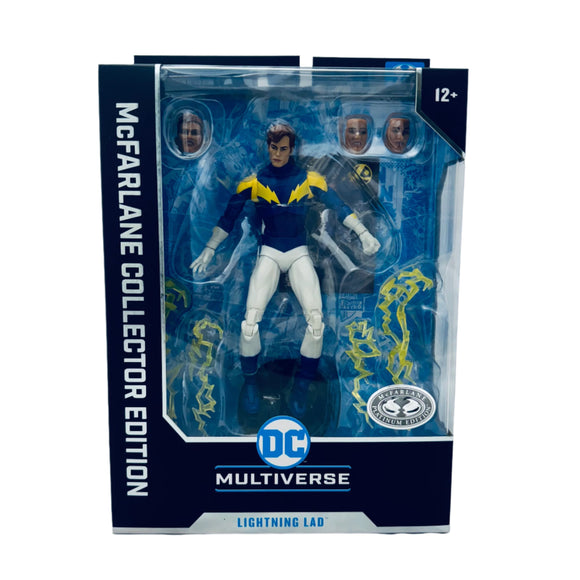 Mcfarlane Toys DC Multiverse - Lightning Lad (Legion of Super: Heroes) Collectors Edition #28 PLATINUM EDITION