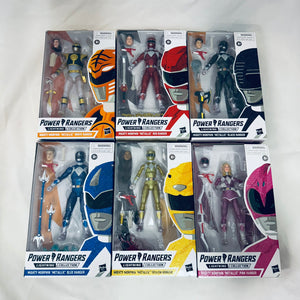 Hasbro Power Rangers Lightning Collection Mighty Morphin Metallic Rangers Set