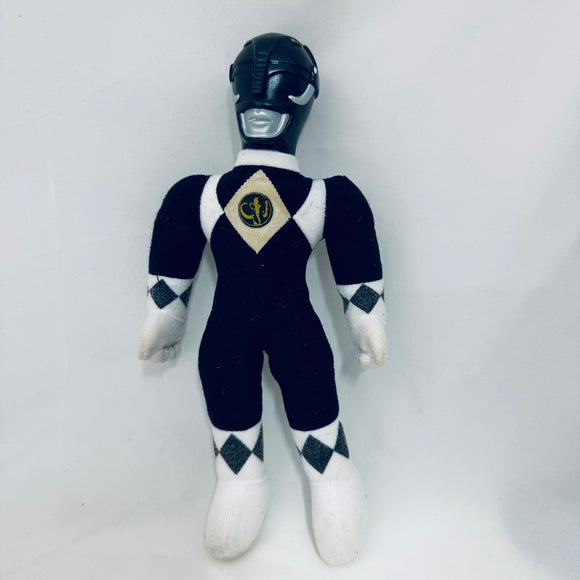 Streetwise Designs 1993 MMPR Black Ranger 10 Inch Plush