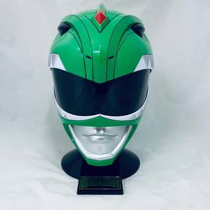 Bandai Mighty Morphin Power Rangers Legacy Green Ranger 1:1 Scale Helmet