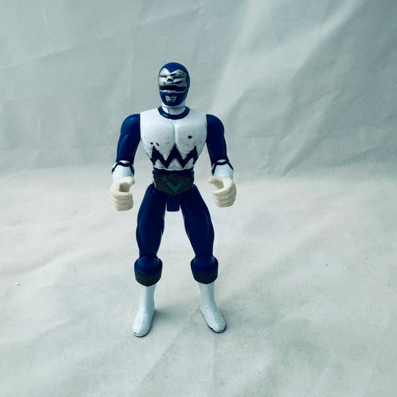 1999 Bandai Power Rangers Lost Galaxy Blue Ranger (Jet Jammer figure)