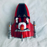 1999 Bandai Power Rangers Lost Galaxy Red Jet Jammer & Figure