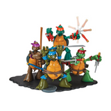 Playmates TMNT 40th Anniversary Original Sketch Turtle Figure 4-Pack