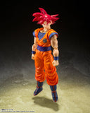 Tamashii Nations S.H.FIGUARTS Dragon Ball Super - Super Saiyan God Son Goku -Saiyan God Instilled With The Light of Righteous Hearts-