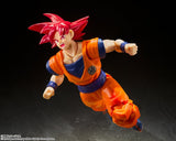 Tamashii Nations S.H.FIGUARTS Dragon Ball Super - Super Saiyan God Son Goku -Saiyan God Instilled With The Light of Righteous Hearts-