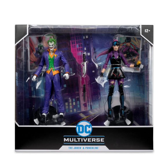 Mcfarlane Toys DC Multiverse - The Joker & Punchline 2 Pack