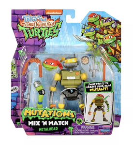 Playmates Teenage Mutant Ninja Turtles Tales of the TMNT Mutations Mix 'N Match Metalhead