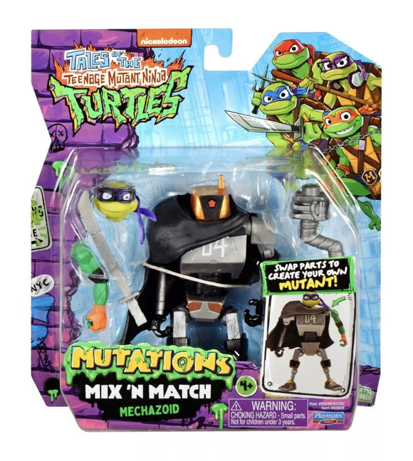 Playmates  Teenage Mutant Ninja Turtles Tales of the TMNT Mutations Mix 'N Match Mechazoid