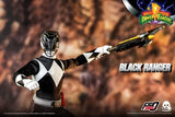 Threezero Mighty Morphin Power Rangers FigZero Black Ranger 1/6 Scale Figure