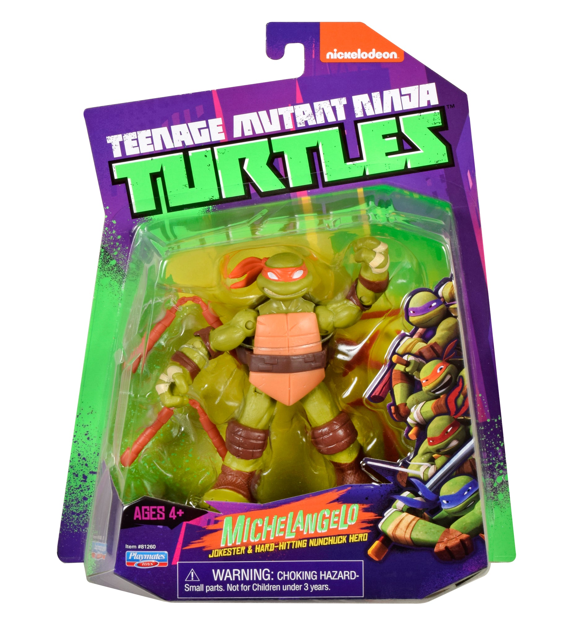 Playmates Teenage Mutant Ninja Turtles 2012 Turtle Figures Collection  6-Pack