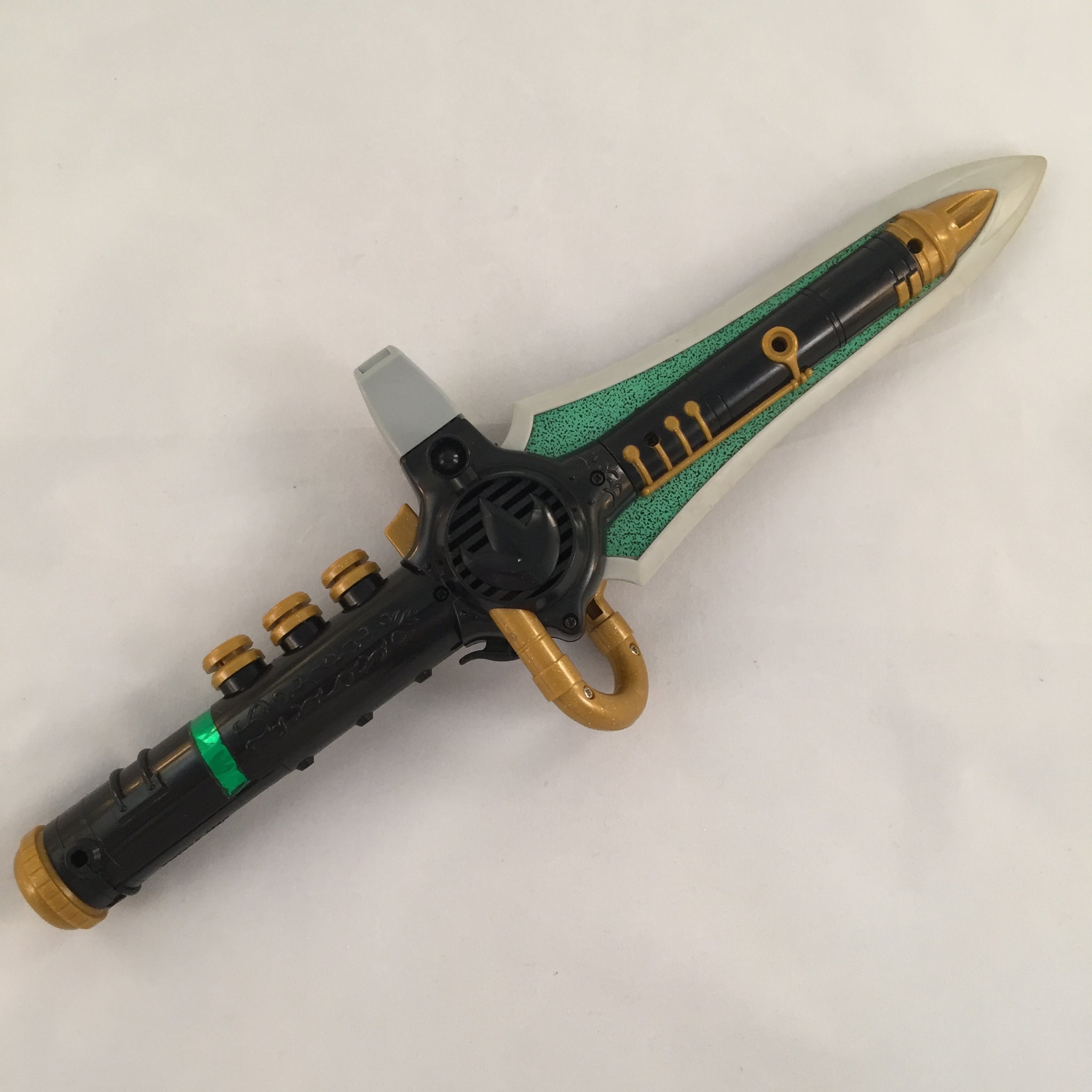 Mighty Morphin Power Rangers Dragon Dagger 1994 Green shops Bandai