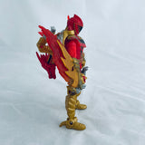 Bandai 2006 Power Rangers Mystic Force Red Power Ranger to Fury Dragon