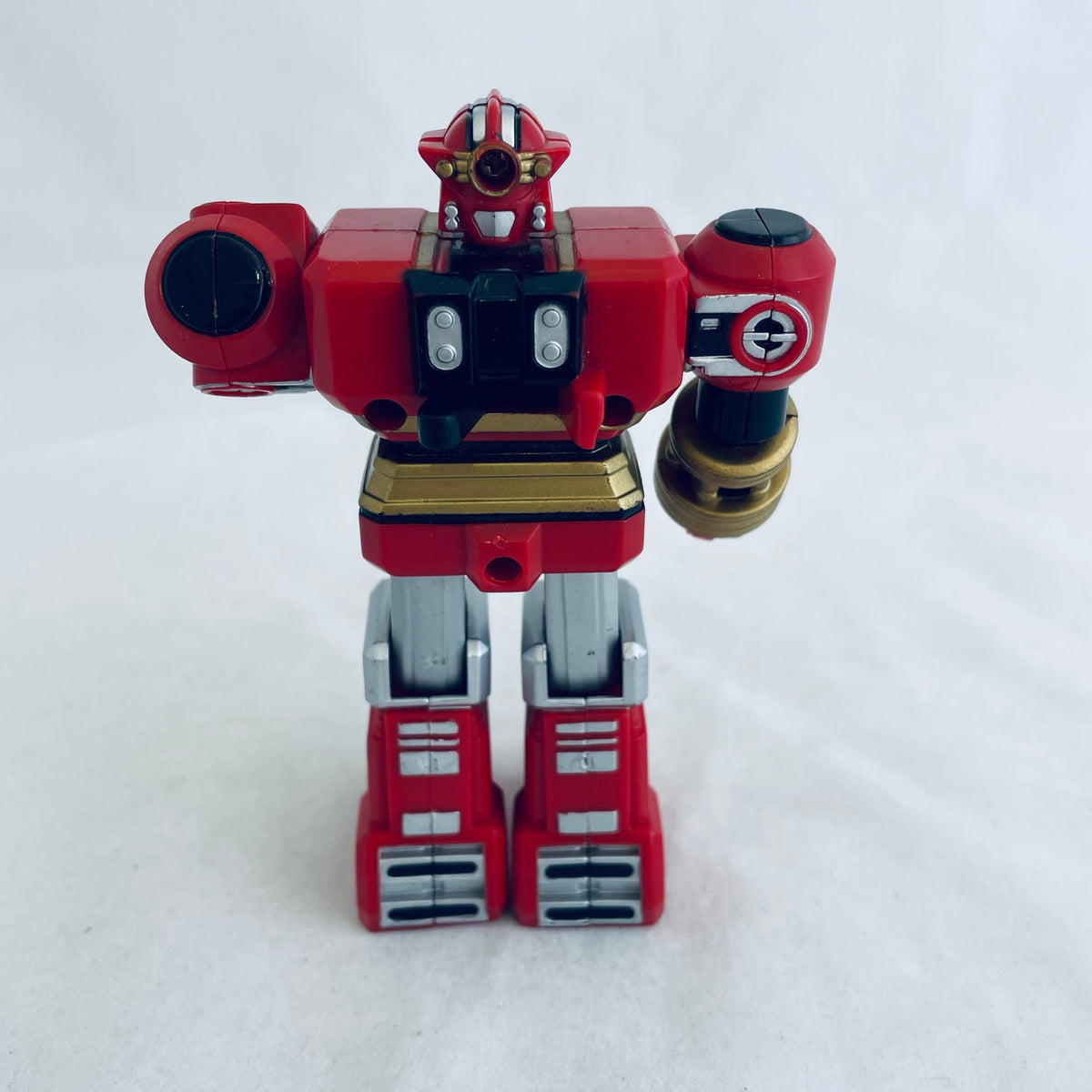 Bandai 1996 Power Rangers Zeo 1-2 Punching Action Red Battlezord ...